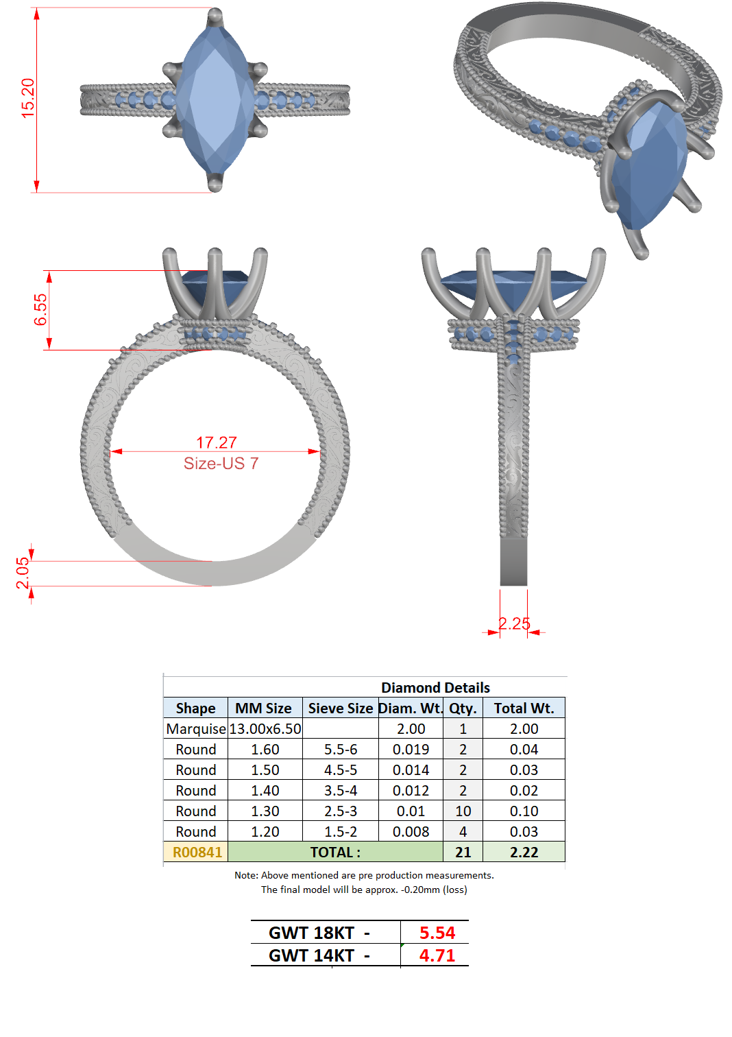 Filigree Miligrain Pave Band Ring CAD Files – Multi Shape Collection | 3DM & STL Download