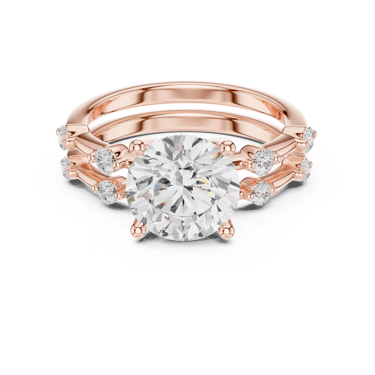 Round Cut Stackable Ring CAD Files – 3DM & STL Download
