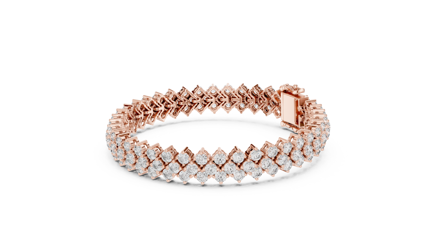 Diamond Tennis & Link Bracelet CAD Files – 15 Design Mega Collection | 3DM & STL Download