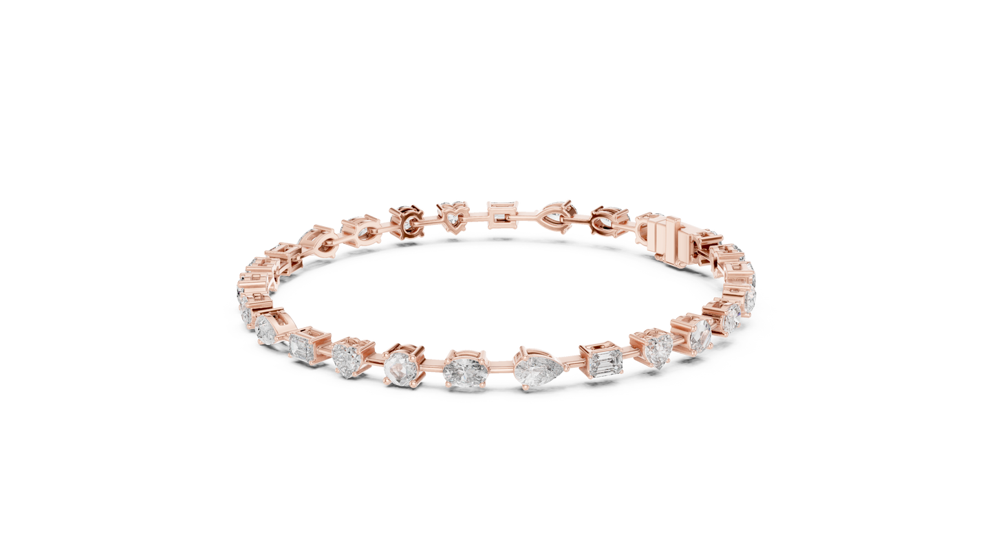 Diamond Tennis & Flexible Link Bracelet CAD Files – 16 Design Mega Collection | 3DM & STL Download