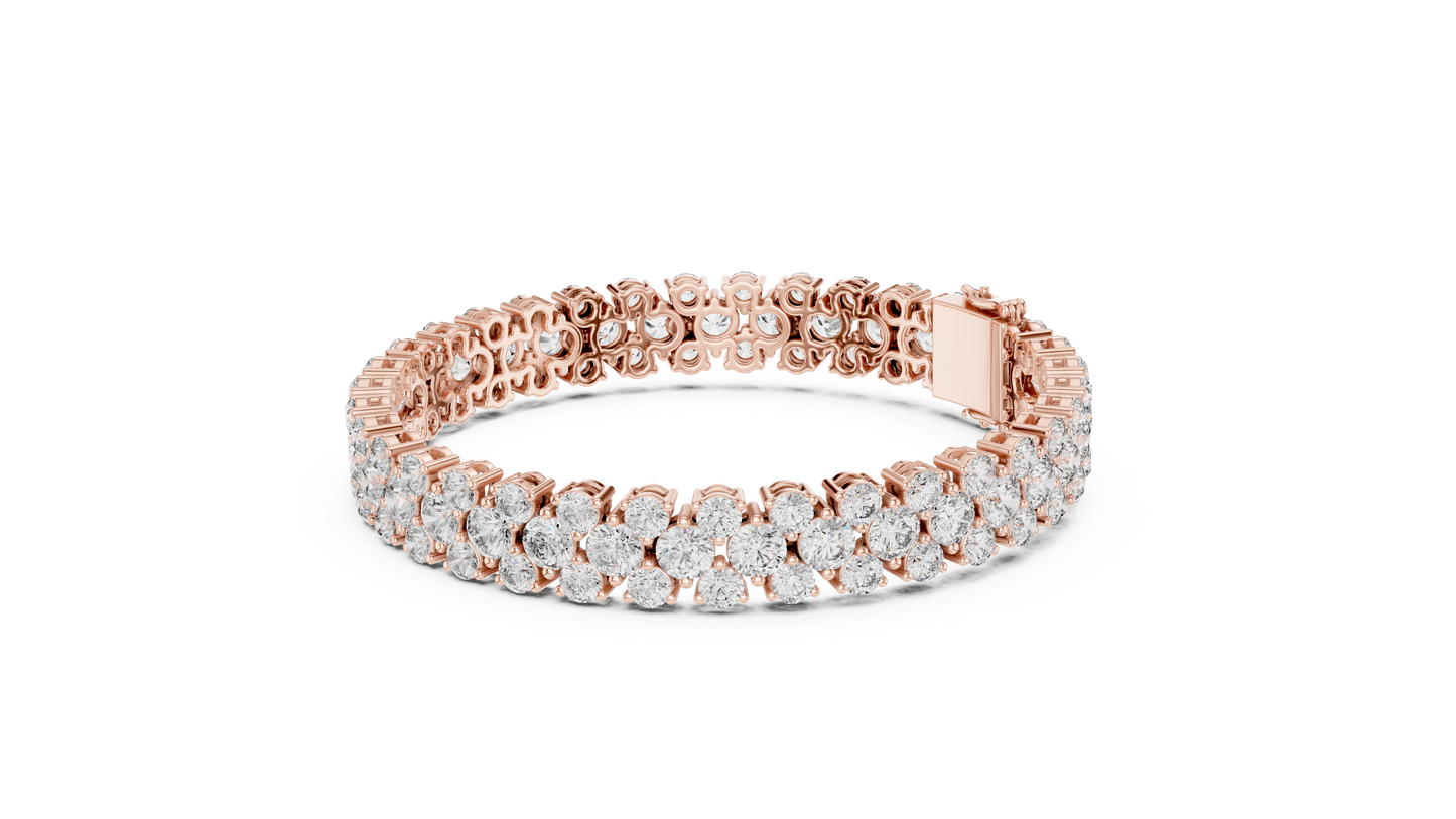 Diamond Tennis & Flexible Link Bracelet CAD Files – 16 Design Mega Collection | 3DM & STL Download