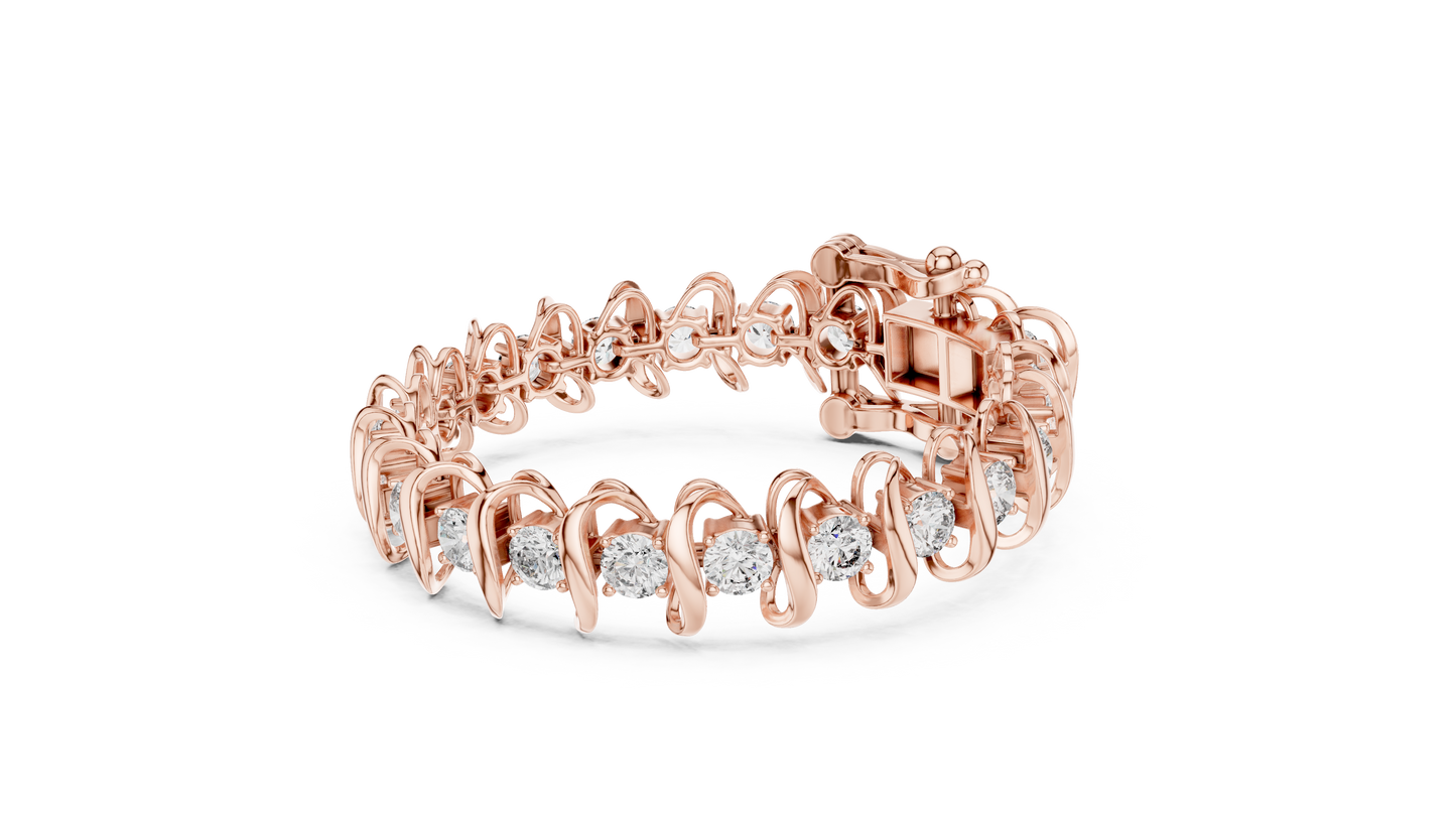 Diamond Tennis & Flexible Link Bracelet CAD Files – 16 Design Mega Collection | 3DM & STL Download
