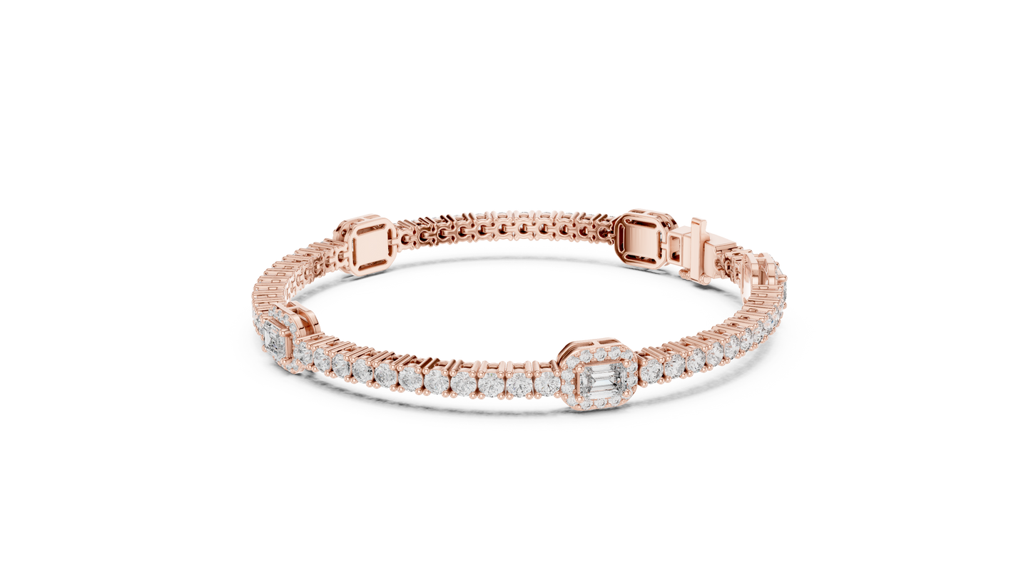 Diamond Tennis & Flexible Link Bracelet CAD Files – 16 Design Mega Collection | 3DM & STL Download