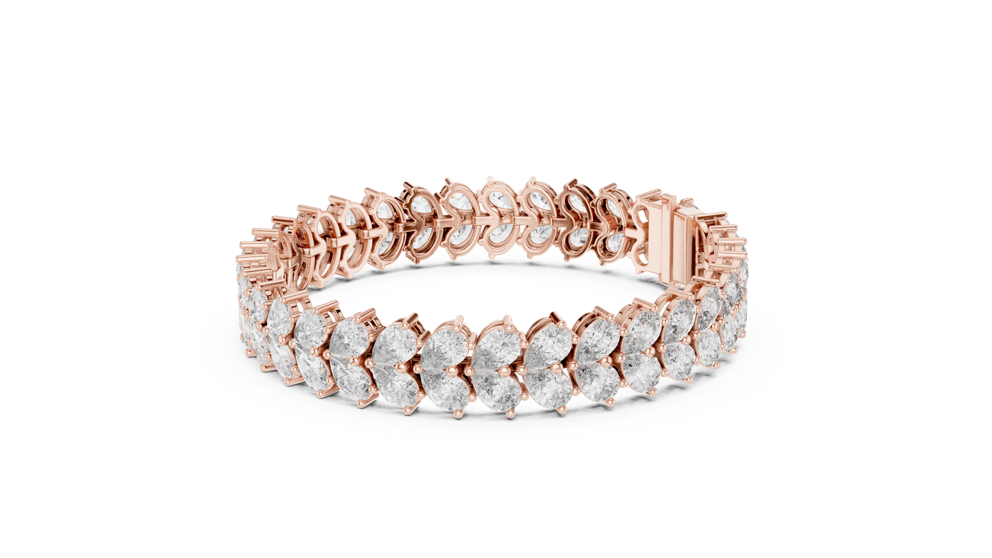 Diamond Tennis & Flexible Link Bracelet CAD Files – 16 Design Mega Collection | 3DM & STL Download