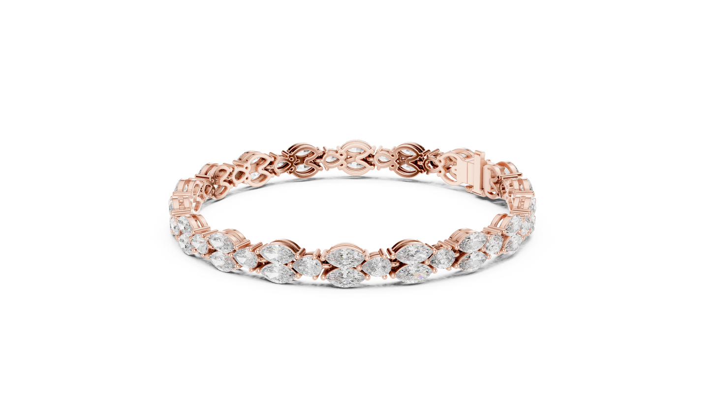 Diamond Tennis & Flexible Link Bracelet CAD Files – 16 Design Mega Collection | 3DM & STL Download