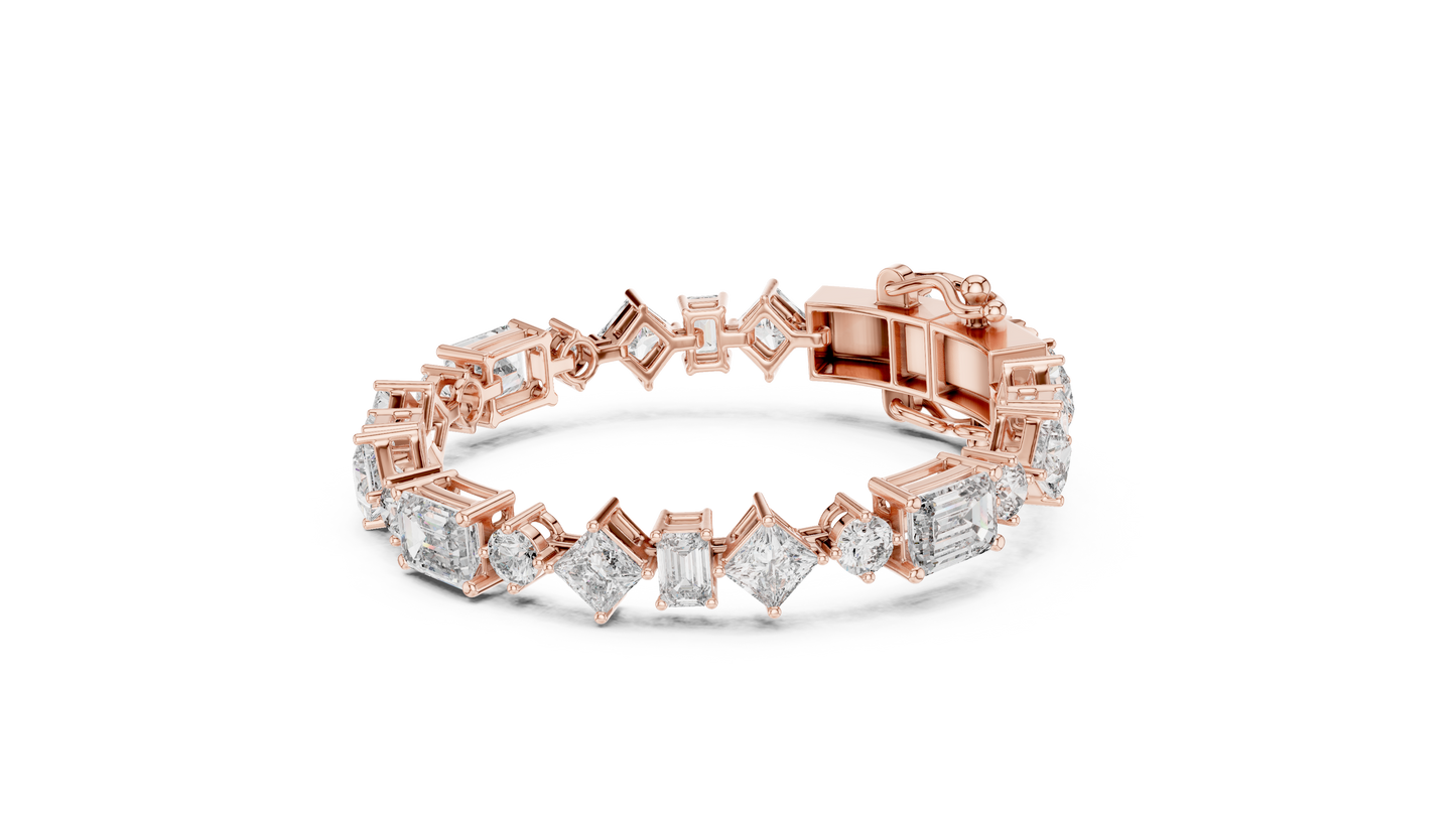 Diamond Tennis & Flexible Link Bracelet CAD Files – 16 Design Mega Collection | 3DM & STL Download