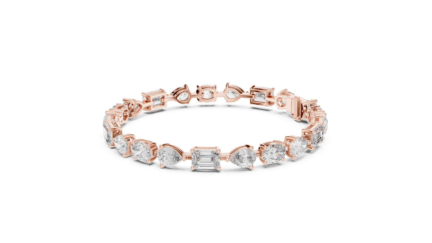 Diamond Tennis & Flexible Link Bracelet CAD Files – 14 Design Mega Collection | 3DM & STL Download