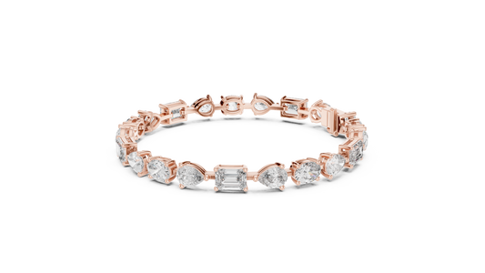 Diamond Tennis & Flexible Link Bracelet CAD Files – 14 Design Mega Collection | 3DM & STL Download