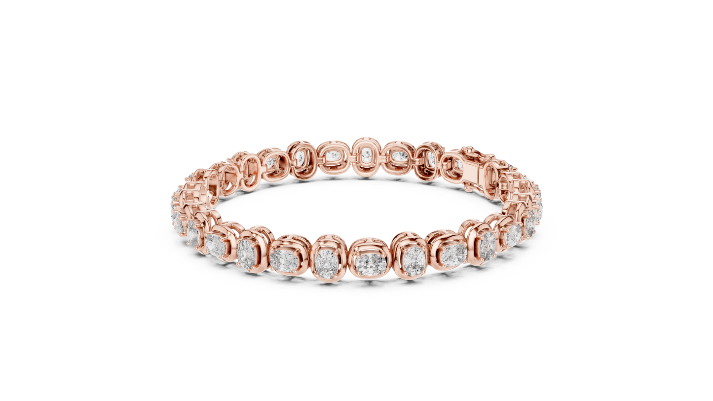 Diamond Tennis & Flexible Link Bracelet CAD Files – 14 Design Mega Collection | 3DM & STL Download