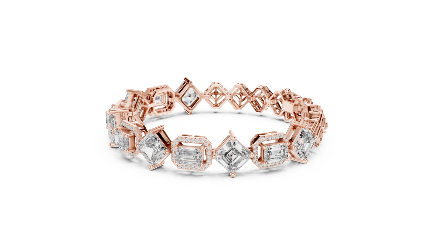 Diamond Tennis & Flexible Link Bracelet CAD Files – 14 Design Mega Collection | 3DM & STL Download