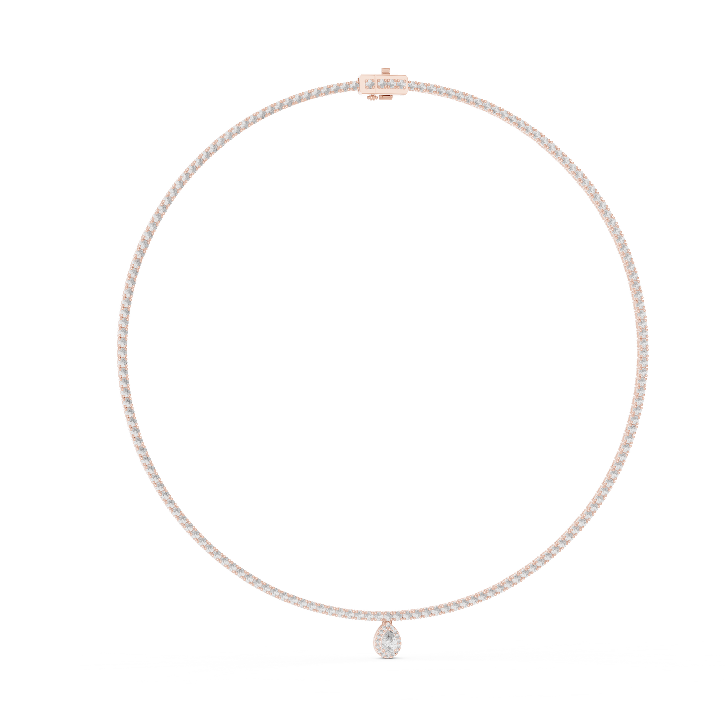 Diamond Tennis & Statement Necklace CAD Files – 21 Design Collection | 3DM & STL Download