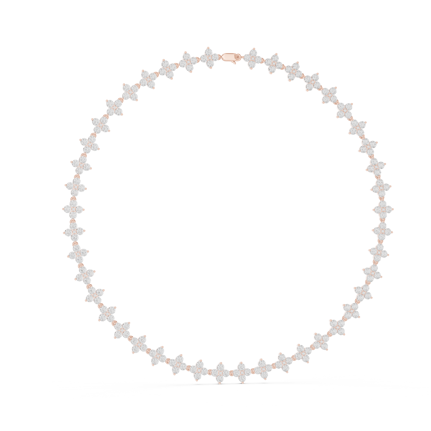Diamond Tennis & Statement Necklace CAD Files – 21 Design Collection | 3DM & STL Download