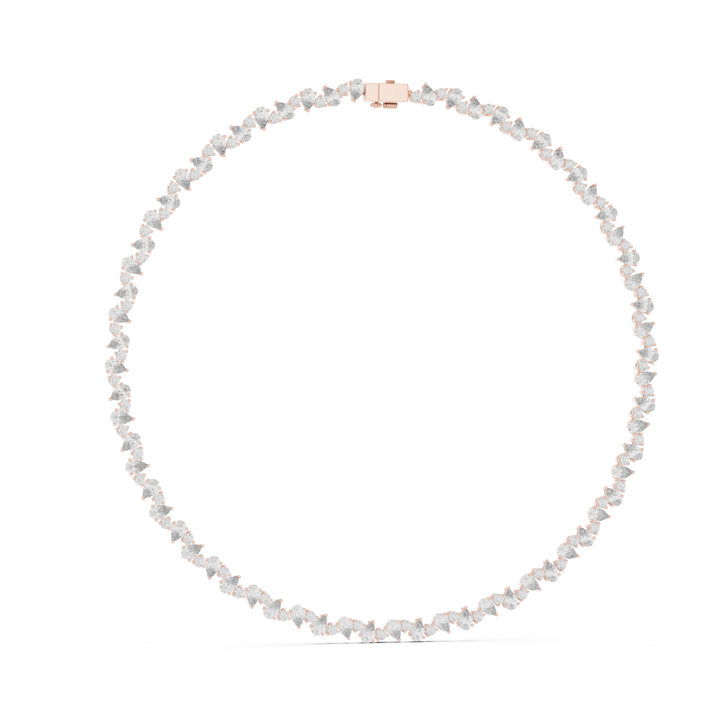 Diamond Tennis & Statement Necklace CAD Files – 21 Design Collection | 3DM & STL Download