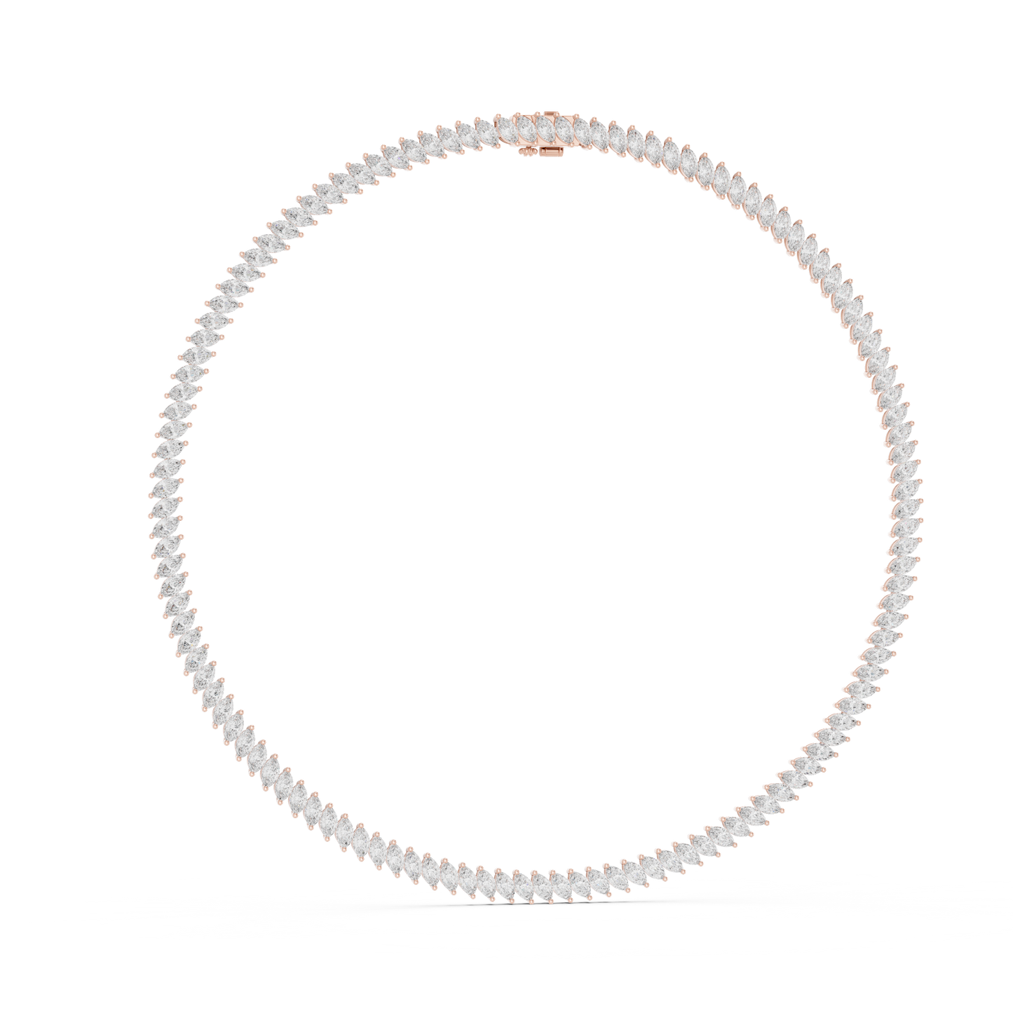 Diamond Tennis & Statement Necklace CAD Files – 21 Design Collection | 3DM & STL Download