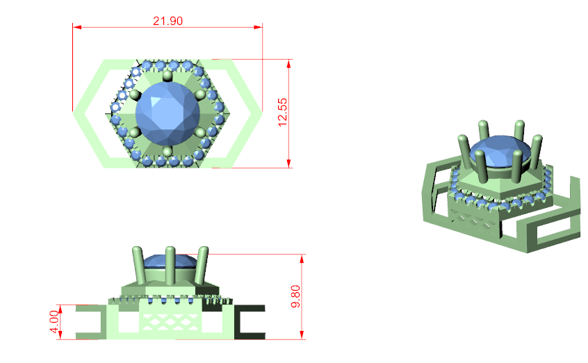 Men's Bracelet CAD Files – 15 Model Collection | 3DM & STL Download