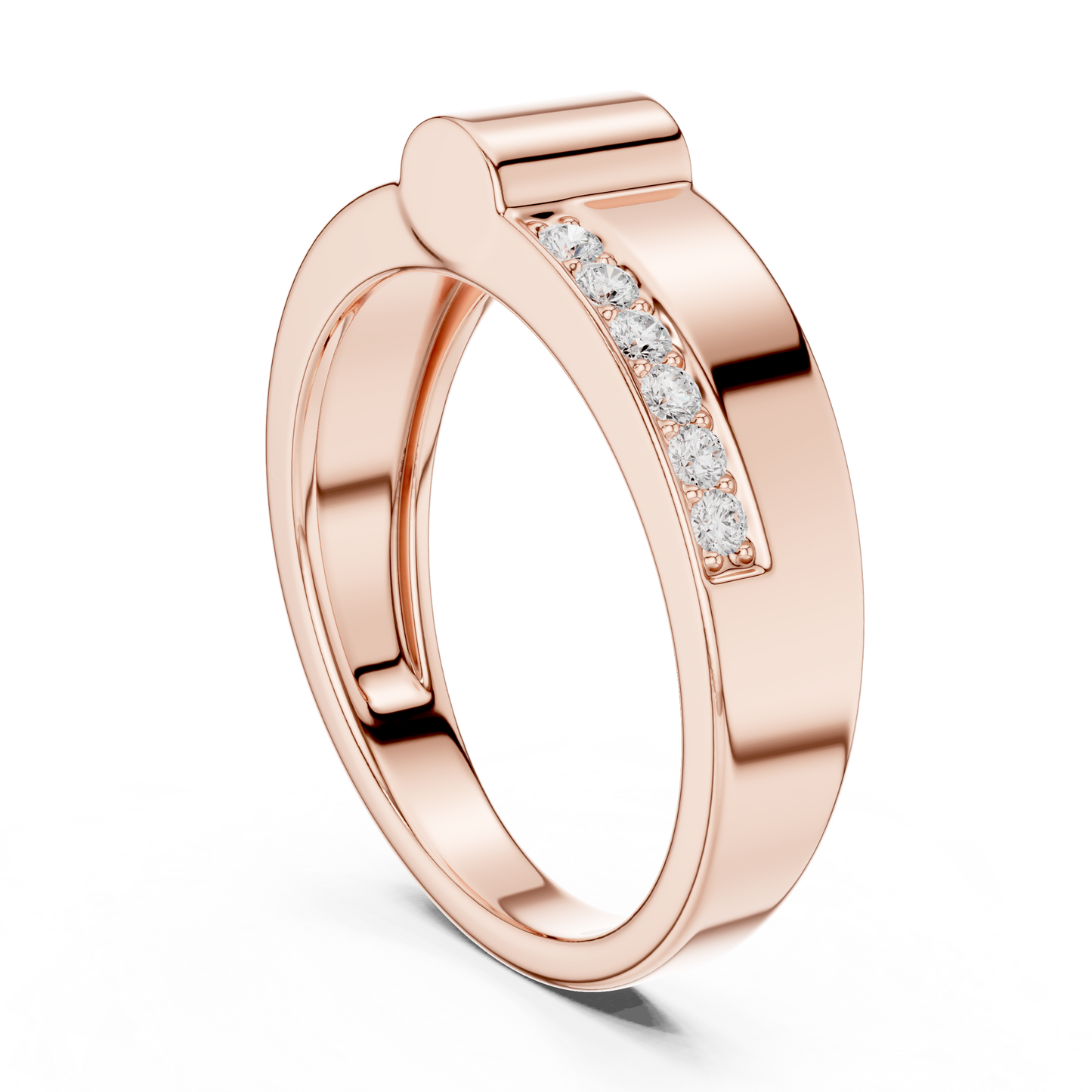 Men's Diamond Band Ring CAD Files – 29 Model Collection | 3DM & STL Download