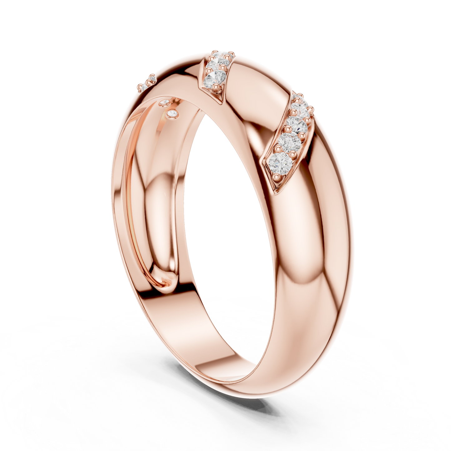 Men's Diamond Band Ring CAD Files – 29 Model Collection | 3DM & STL Download