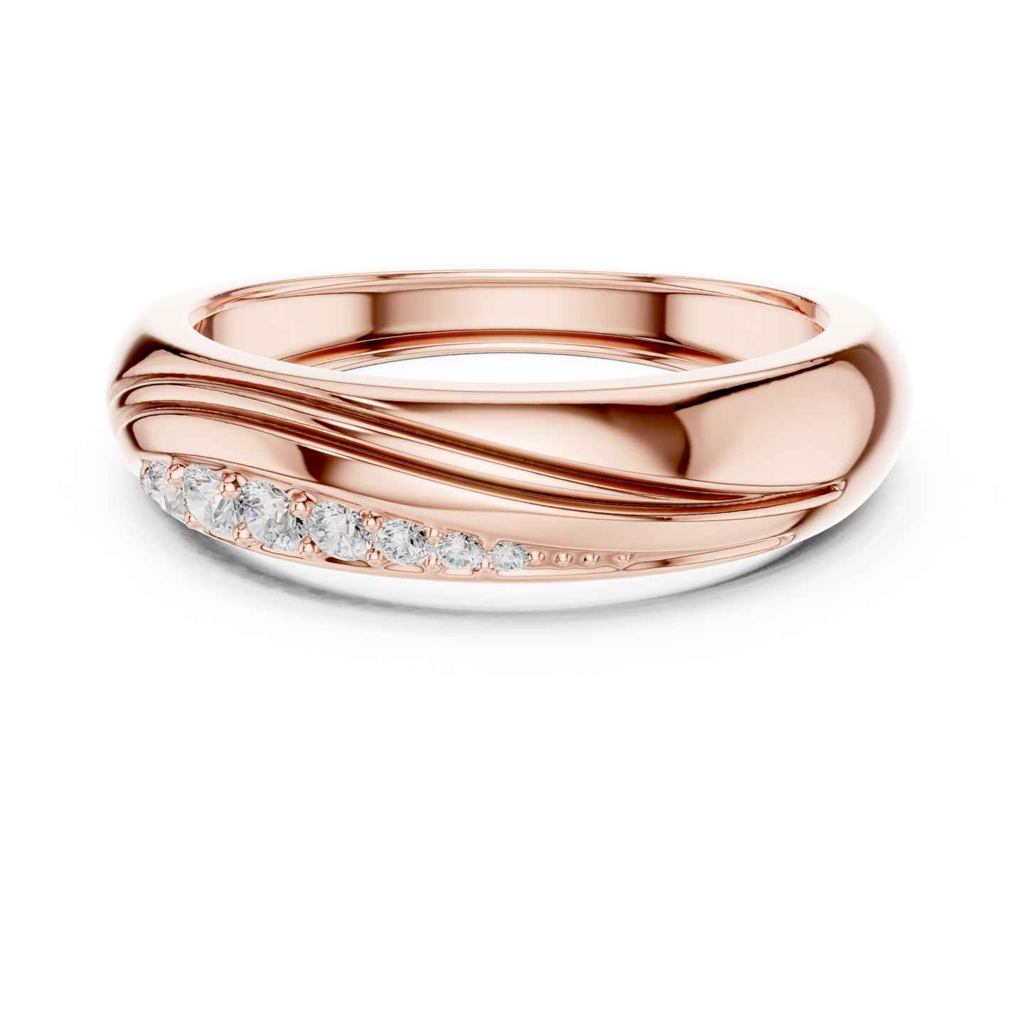 Men's Diamond Band Ring CAD Files – 29 Model Collection | 3DM & STL Download
