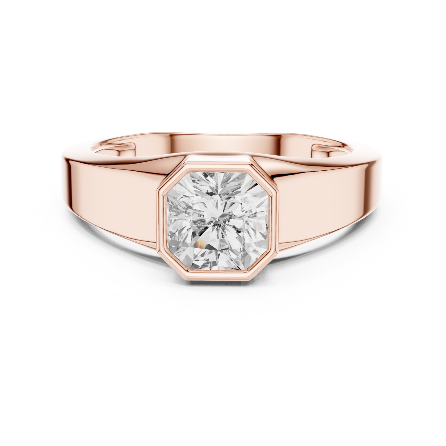 Men's Diamond Signet Ring CAD Files- 20 Models Collection| 3DM & STL Download