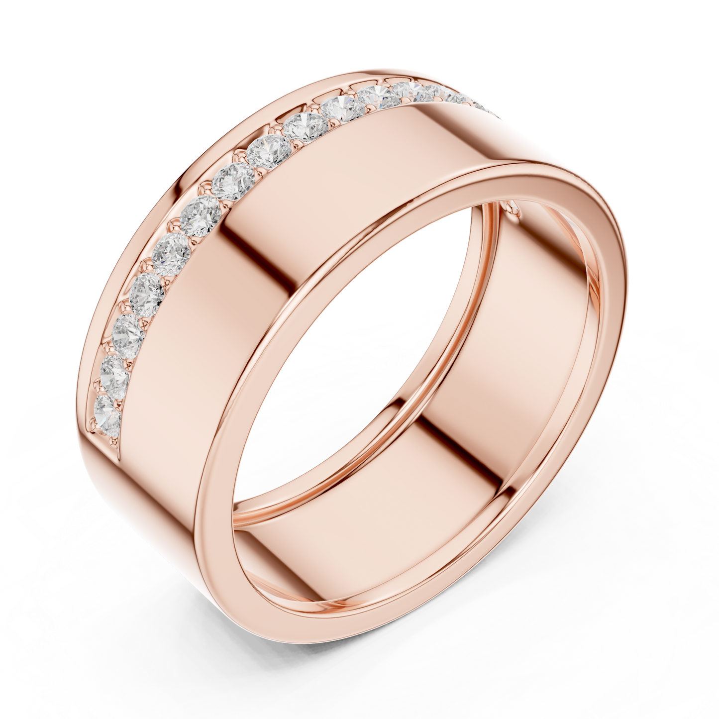 Men's Diamond Band Ring CAD Files – 29 Model Collection | 3DM & STL Download