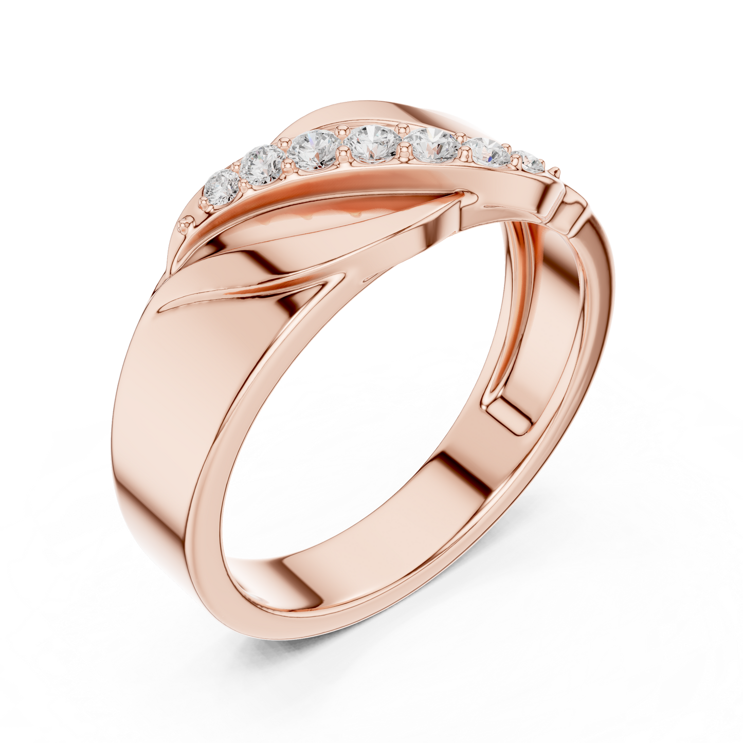 Men's Diamond Band Ring CAD Files – 29 Model Collection | 3DM & STL Download