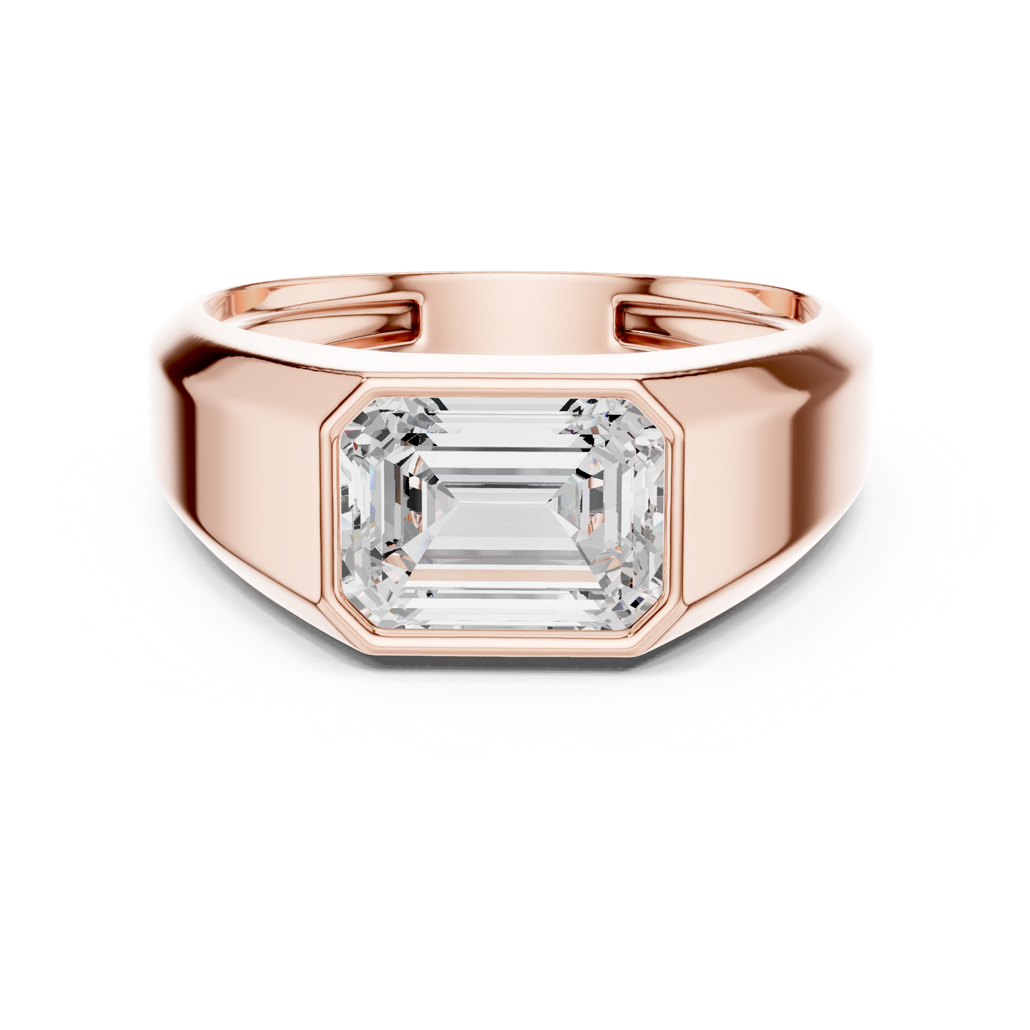 Men's Diamond Signet Ring CAD Files- 20 Models Collection| 3DM & STL Download