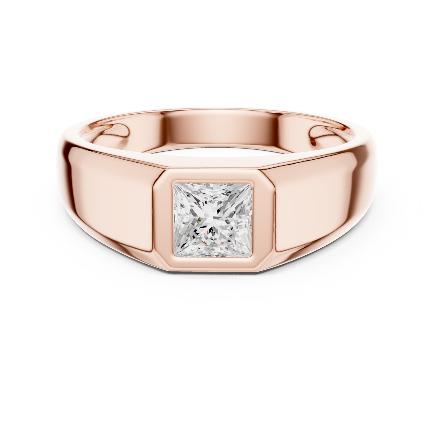 Men's Diamond Signet Ring CAD Files- 20 Models Collection| 3DM & STL Download