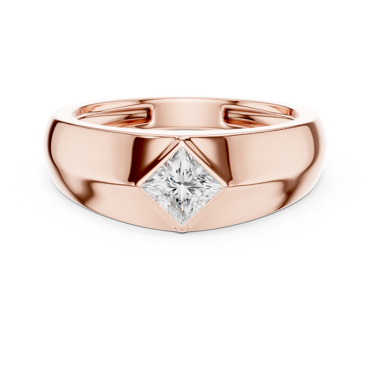 Men's Diamond Signet Ring CAD Files- 20 Models Collection| 3DM & STL Download