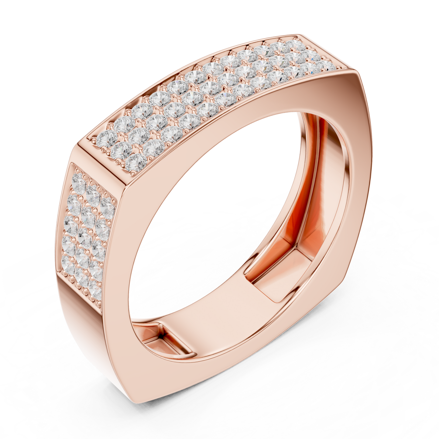 Men's Diamond Band Ring CAD Files – 29 Model Collection | 3DM & STL Download