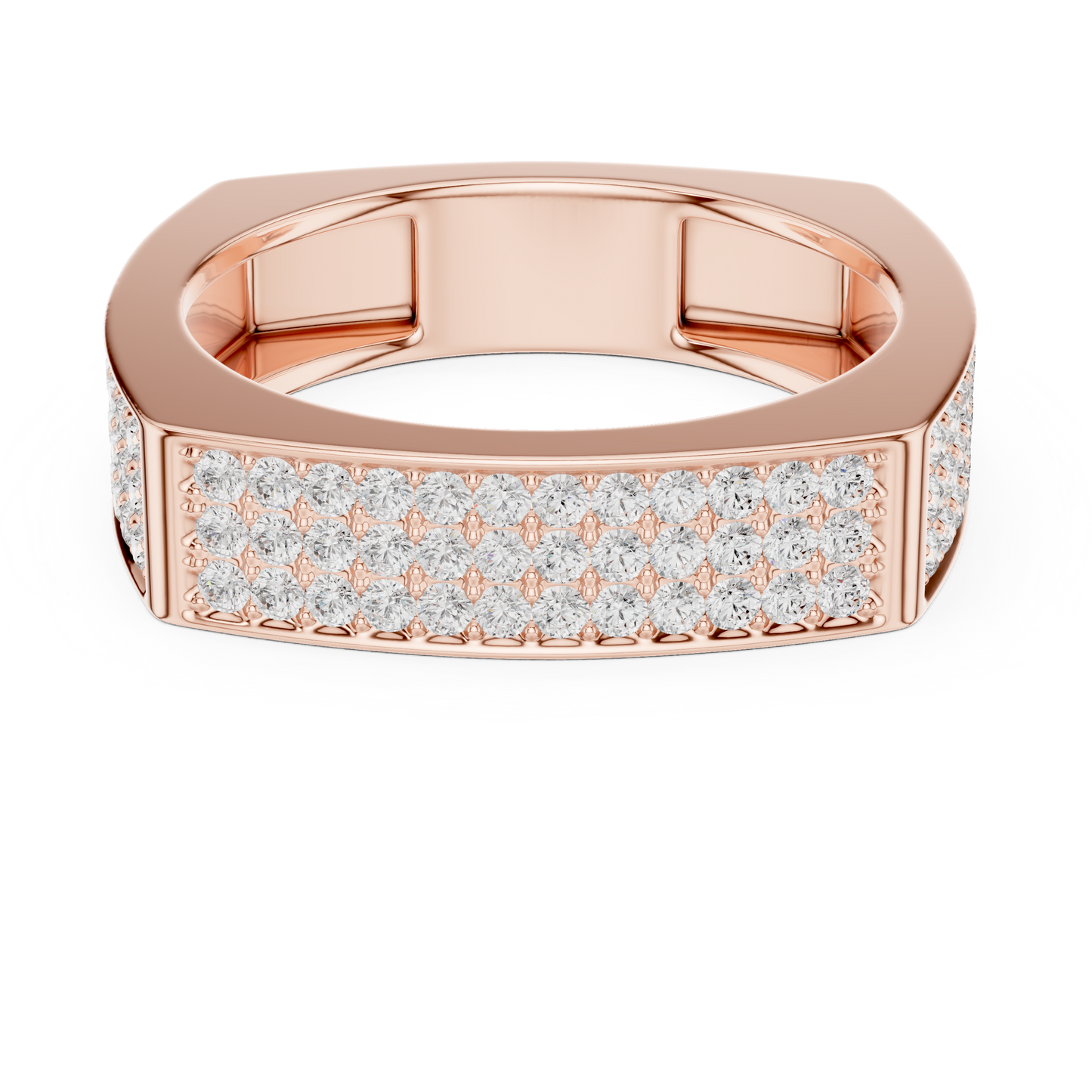 Men's Diamond Band Ring CAD Files – 29 Model Collection | 3DM & STL Download