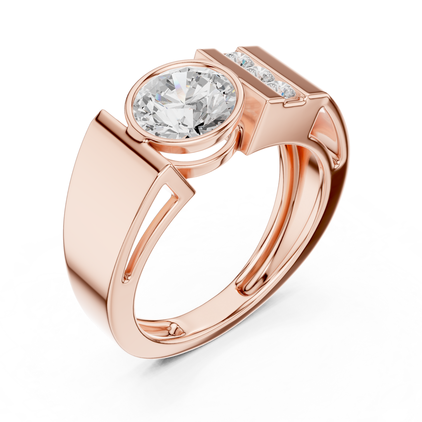Men's Diamond Band Ring CAD Files – 29 Model Collection | 3DM & STL Download