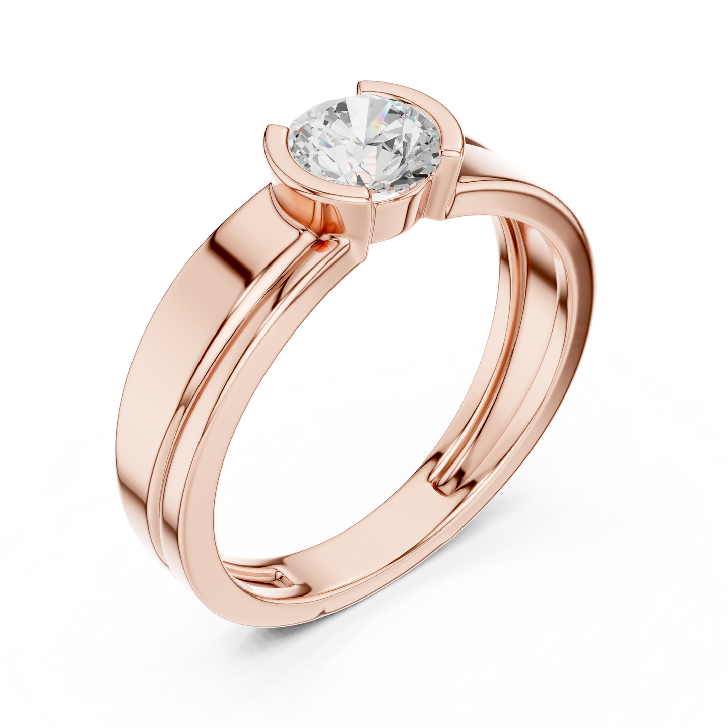 Men's Diamond Band Ring CAD Files – 29 Model Collection | 3DM & STL Download