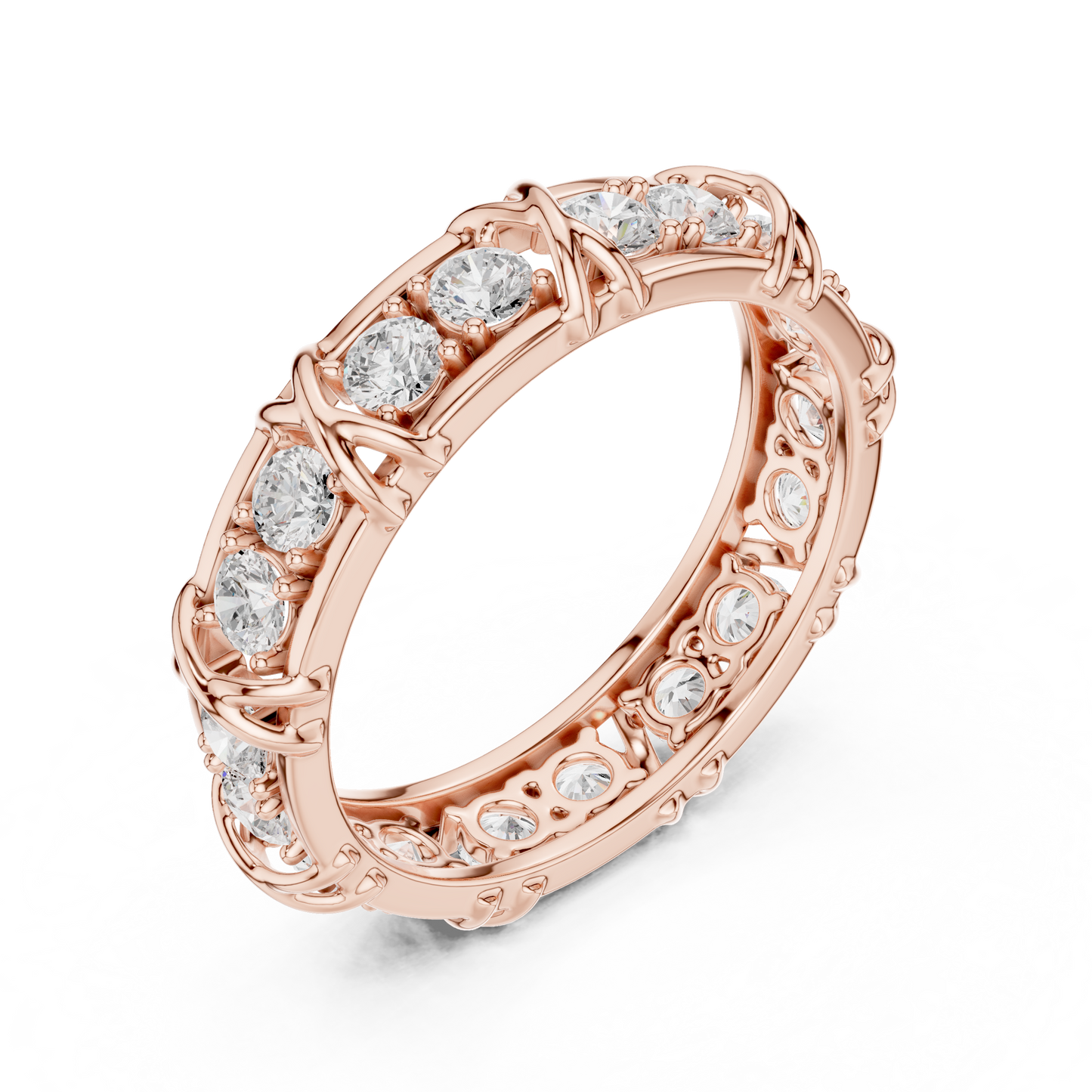 Men's Diamond Band Ring CAD Files – 29 Model Collection | 3DM & STL Download