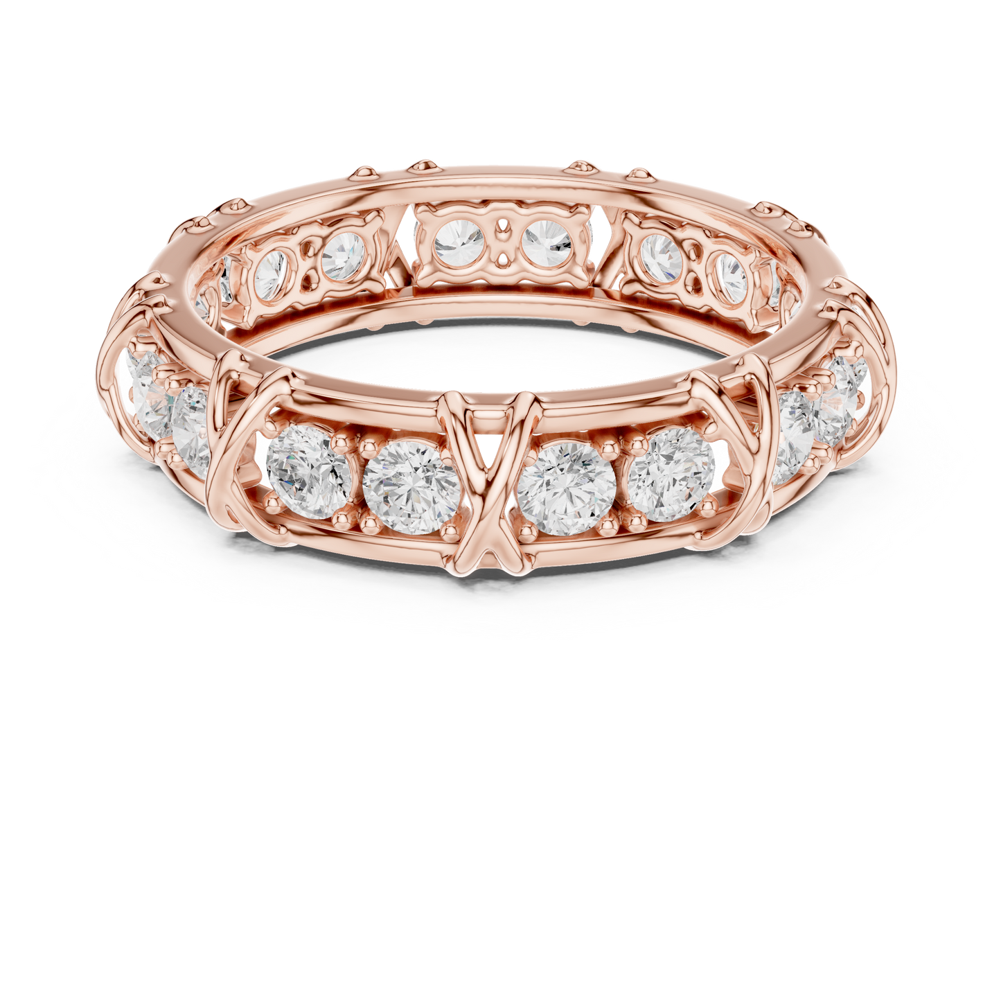 Men's Diamond Band Ring CAD Files – 29 Model Collection | 3DM & STL Download