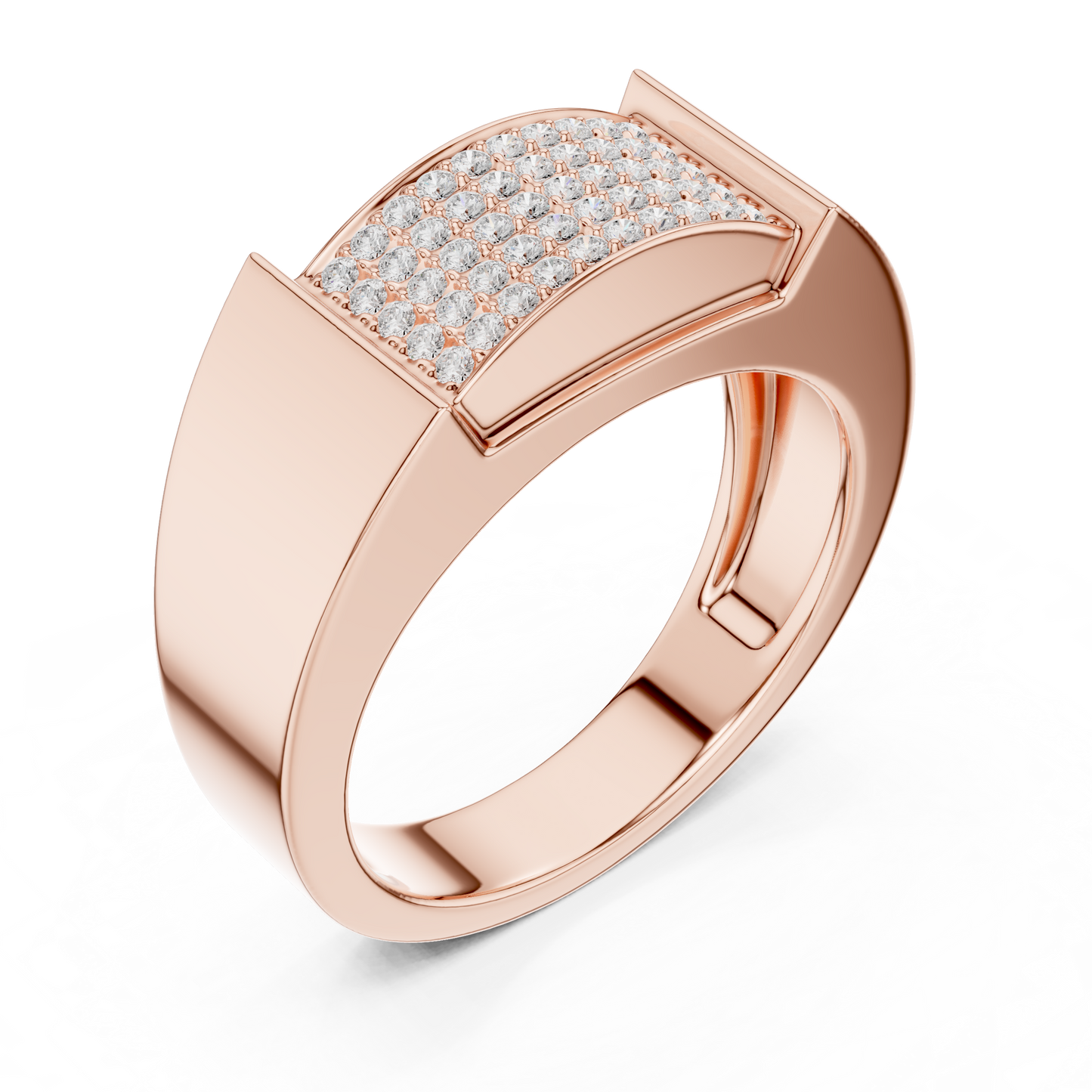 Men's Diamond Band Ring CAD Files – 29 Model Collection | 3DM & STL Download