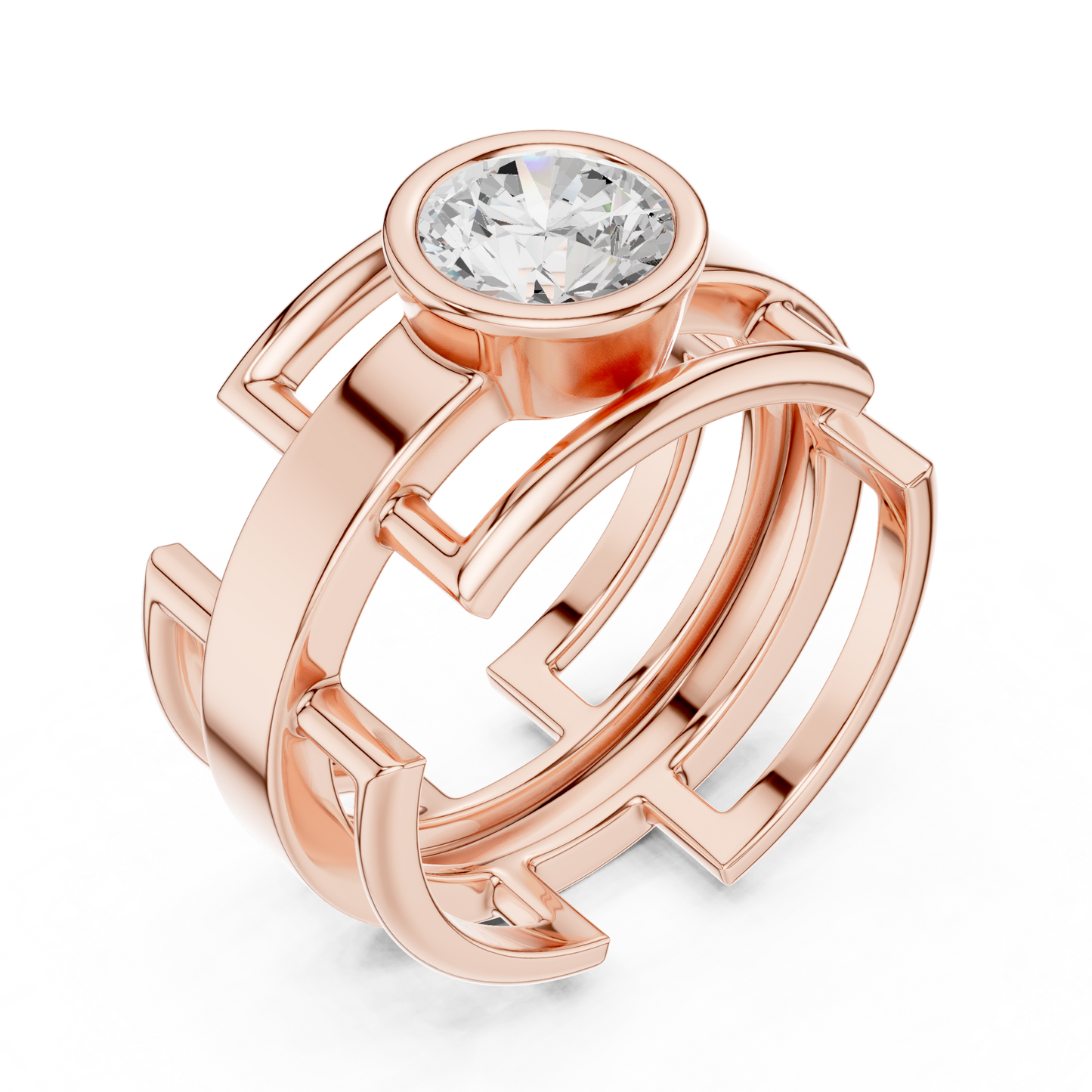 Men's Diamond Band Ring CAD Files – 29 Model Collection | 3DM & STL Download