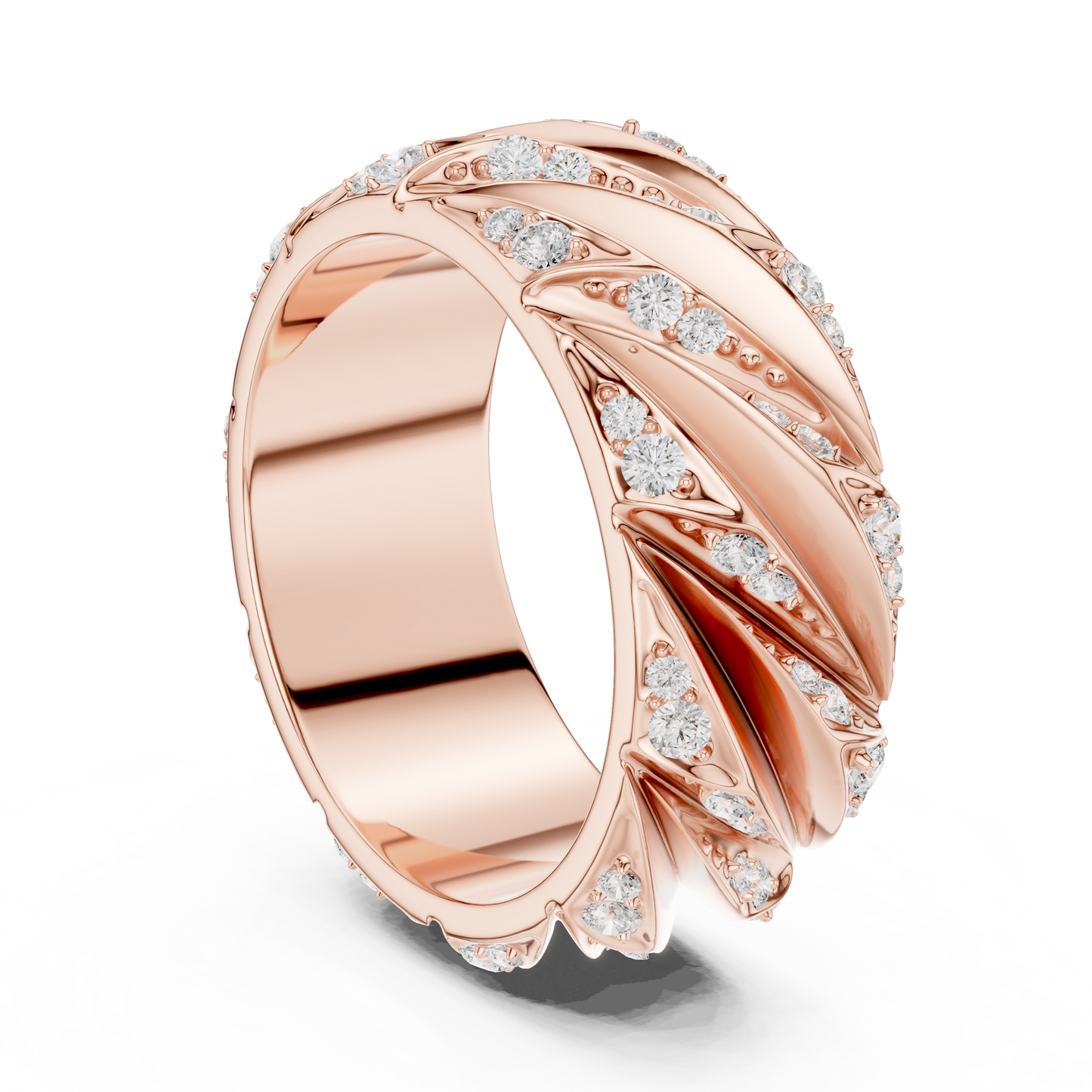 Men's Diamond Band Ring CAD Files – 29 Model Collection | 3DM & STL Download