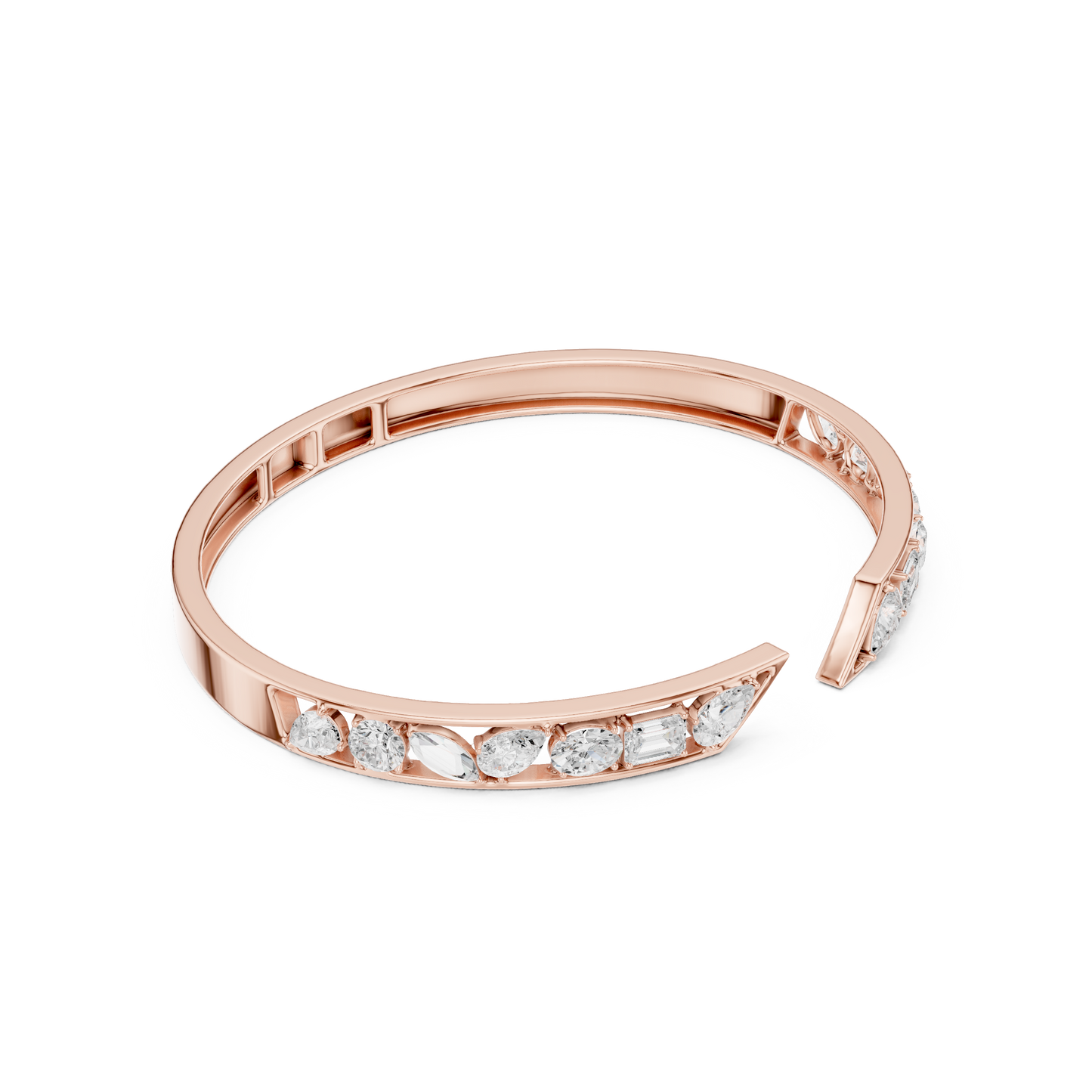 Women's Luxury Bangle & Bracelet CAD Files – 16 Model Collection | 3DM & STL Download
